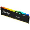 Kingston m&auml;lu moodul KF560C30BBEA-8, 8 GB, DDR5, 6000 MHz, buferdamata, soojuse hajutaja, RGB valgustus
