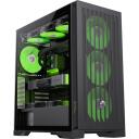 Gamemax Korpus LEADER 2 BK, 2 x 3.5", 3 x 2.5", 7/5, E-ATX, 2 x USB 3.0, 1 x USB-C, 1 x k&otilde;rvaklapid