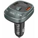Vention Automobilinis FM siųstuvas, FFLB0, 1 USB-C, 2 USB 2.0, 10 m diapazonas, Bluetooth, 0.07 kg