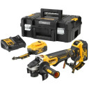 Kampinis šlifuoklis 18V DCG406P2LRT 125mm, BL, 2x5A, h TSTAK, LANYARD READY, DCG406P2LRT-QW DEWALT