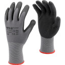 Drošības Cimdi Ar Nitrila Putām Un Punktiem S. 8 YT-74757 YATO