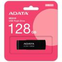 Adata USB atmintinė UC310-128G-RBK, 128 GB, USB 3.2 Gen 1, skaitymo greitis 100 MB/s, juoda, be dangtelio