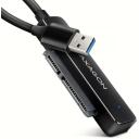 Axagon SSD adapteris ADSA-FP2A, USB-A 5Gbps, SATA 6G, 0.2m maitinimo kabelis, UASP, TRIM, S.M.A.R.T., BOOT, Auto Spindown