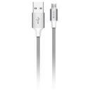 Devia Pheez Series Cable for Micro USB 120EC1440001, 2M, 5V 2.4A, kiire laadimine, andmete s&uuml;nkroonimine, Micro USB, USB