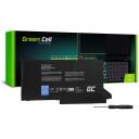Green Cell Akumulators DE127V2, 11,4V, 2700mAh, 1 gab., 3 &scaron;ūnas, LiPo, saderīgs ar Latitude 7280 7290 7380 7390 7480 7490