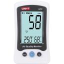 Uni-T A25D PM2.5 monitors, 0&ndash;500 &micro;g/m&sup3;, 1500 mAh, &plusmn;5%RH, akustiska un vizuāla trauksme, automātiskā kalibrācija