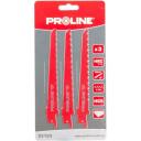 Proline Pjūklų a&scaron;menys 5931238, 152 mm, 6 TPI, 51 &plusmn; 2 HRC, 3 vnt., HCS