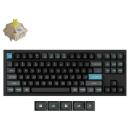 Keychron Klaviatūra Q3U-M4 80% TKL, 8000 Hz, RGB LED, Bluetooth 5.3, PBT klavi&scaron;ai, 660 h baterijos veikimo laikas, juoda