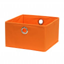 Uzglabāšanas kaste MAX BOX 30x30xH17cm, oranžs 67846 HOME4YOU