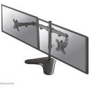 Neomounts настольная подставка FPMA-D550DDBLACK, 10-32", 2 экрана, 8 кг, VESA 75x75/100x100, регулировка высоты, 0-180&deg; поворот