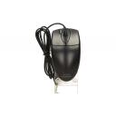 A4Tech OP-620D pele, A4TMYS30398, 800 dpi, 4 pogas, USB, vadu, melna