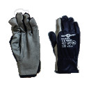 Синтетические/серые перчатки AMARA из синтетической кожи с нейлоновой поверхностью, размер 9 VIOLET SAFETY