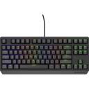 Genesis Mehāniskā Spēļu Tastatūra THOR 230 TKL NKG-2077, 87 taustiņi, USB, RGB, Outemu Red slēdži, TKL dizains