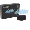 Manta Dekoratīvā lampa SNL64RGB, 5W, 2m, 1 LED, 16 krāsas, tālvadības pults, 3D efekts
