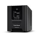 CyberPower UPS, PR3000ELCDSL, 3000 VA, 2700 W, 4 akumulatori, RS-232, USB, Line-Interactive, AVR, LCD displejs
