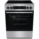 Gorenje Elektriline pliit GECS6C70XC, 60 cm, 71 l, 2200W, 1200W x 2, 1800W, Keraamiline pliit, Aqua Clean, Kiire kuumus