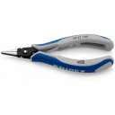 Клещи для электроники плоские с пружиной 130 мм 3442130 KNIPEX