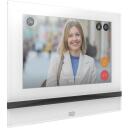 2N внутренний ответный блок 91378601WH 7'' сенсорный экран, 1 RJ45, 5 мА, 0 до 50&deg;C, белый
