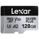 Lexar SILVER PLUS | 128 GB | microSDXC | Flash memory class 10