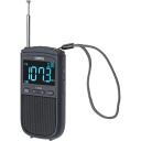 Adler Mini Raadio CR 1905, 900mAh, 1 k&otilde;lar, LCD ekraan, 20 eelnevalt seadistatud jaama, &auml;ratusfunktsioon