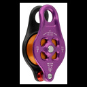 Pinto Rig 2 pulleys, DMM, 5031290233422, Svoris: 222g, Atsparumas: 50kN (25kN Becket), Darbo apkrova: 10kN (5kN Becket), Išmatavimai: 115 x 60 x 37mm, Virvės skersmuo: 16mm max, Sertifikacija: EN12278:2007