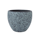 Puķu pods FLORA D30xH24.5cm, melns/pelēka 89176