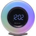 Denver modinātājs CRL-342 111131010030, FM radio, 300g, LED displejs, USB-C, CR2032, pamo&scaron;anās gaisma, atlik&scaron;anas funkcija
