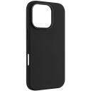 Fiksēts aizmugurējais vāciņ&scaron; iPhone 17 Pro Max FIXFLM2-1603-BK, &scaron;ķidrais silikons, melns, MagFlow