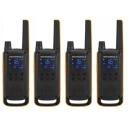 Motorola T82 EXTREME WALKIE-TALKIES MOTOROLAT82EXTREMQUAD, 10 km, 16 kanalit, 446 MHz, IPx4, 4x raadio, 4x v&ouml;&ouml;kinnitus