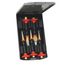 Instrumentu komplekts plastmasas kastē, KNIPEX, 9R4211020, 125mm un 120mm kaltas, zelta krāsa, pulēta virsma