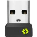 Logitech USB imtuvas 956-000008, 2.4GHz, saugus belaidis ry&scaron;ys, atsarginis arba kelių kompiuterių naudojimui