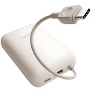 Kompakts ārējais uzlādes akumulators ar ātrās uzlādes funkciju 10000 mAh 22,5 W USB-C PD / USB 2.0 Bēšs BHR9072GL Xiaomi