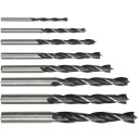 Puidupuuride komplekt, 8 tk., 3-10mm; 22380 VOREL