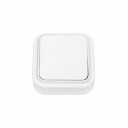 Slēdzis PRALESKA v/a, 1 taustiņ&scaron;, balts BYLECTRICA