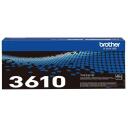 Brother Tonera kasetne TN3610, 18000 lappu&scaron;u, melna, 1 gab., oriģināls, saderīgs ar HL-L6210DW