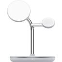 Tellur 3in1 MagSafe bezvadu galda lādētājs TLL151391, PD 9V/3A, 12V/2.5, 15V/2A, 30W maks., 15W iPhone, 5W AirPods