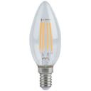 D Line LED лампочка 9092941, 4W, 320lm, 2700k, C35, прозрачная поверхность, E14 патрон