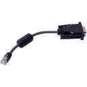 Brother RJ25 uz DB9M sērijas adapteris PASCA002, sērijas kabelis, melns, 1 gab.