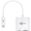 Goobay USB-C HDMI adapteris 62110, 4k, 60 Hz, USB-C, HDMI, 60 W, balts