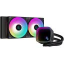 Deepcool LS520 SE vedelikjahutus, R-LS520-BKAMMM-G-1, 240mm, 2 ventilaatorit, 410mm torud, 2250rpm, 32.9dB