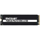 Patriot P400 Lite P400LP1KGM28H, 1TB, M.2, PCIe 4.0, NVMe 1.4, Скорость записи 2700MB/s, Скорость чтения 3500MB/s