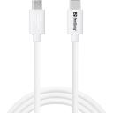 Sandberg USB-C>MicroUSB uzlādes kabelis 136-74, 1m, balta, 33g, USB-C (vīrie&scaron;u), Micro-USB (vīrie&scaron;u)