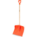 Лопата для уборки снега KWAZAR с деревянной ручкой 44см