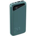 Navitel PWR20 MX Green PWR20 MX Green, 20000mAh, 3.7V, 74Wh, 2xUSB-A, kahepoolsed USB-C, mikro-USB