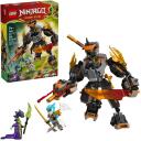 Lego NINJAGO Механизм миссии Коула и Дракон Зейн 71854, 364 детали, 3 минифигурки, 19см высота, 3 оружия
