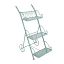 Plaukts MINT 34x50xH81cm, antīki zaļ&scaron; 40089 Allit