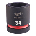 SHOCKWAVE&trade; IMPACT DUTY TRIECIENIZTURĪGAS UZGRIEŽŅU MUCIŅAS, 34 MM 1" IMPACT SOCKET STD - 1PC, 4932480412 MILWAUKEE