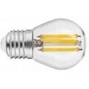 LED lemputė, FILAMENT, AG, G45, 4000K, E27, kaitinimo siūlelis, 5,8W, AC220-240V, 360&deg;, 640lm, 50mA LD-G45FLE6-40 GTV