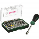 Kruvikeerajaga otsikute komplekt 27tk. 2607017331 BOSCH