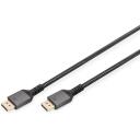 Digitus DisplayPort kaabel 1.4 DB-340201-010-S, 1 m, 8K tugi, HDCP &uuml;hilduv, 32 helikanalit